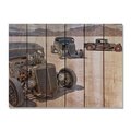 Ricki&Apos;S Rugs 33 x 24 in. Salt Flats Inside & Outside Cedar Wall Art RI263693